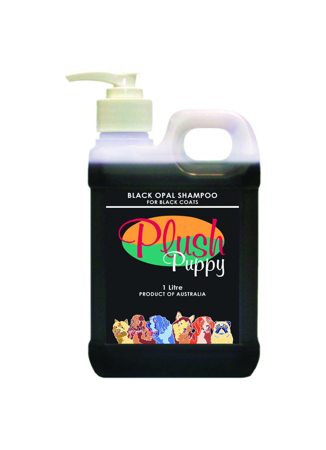 Black Opal Shampoo For Black Coats 500ml | Plush Puppy Slovenia